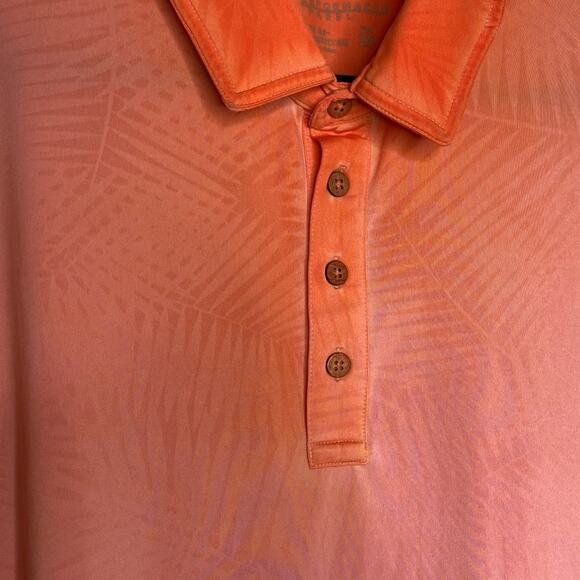 Collo Apparel Santa Rosa Orange Short Sleeve Men’s Golf Polo Size 2X UPF 50 New - Picture 5 of 11